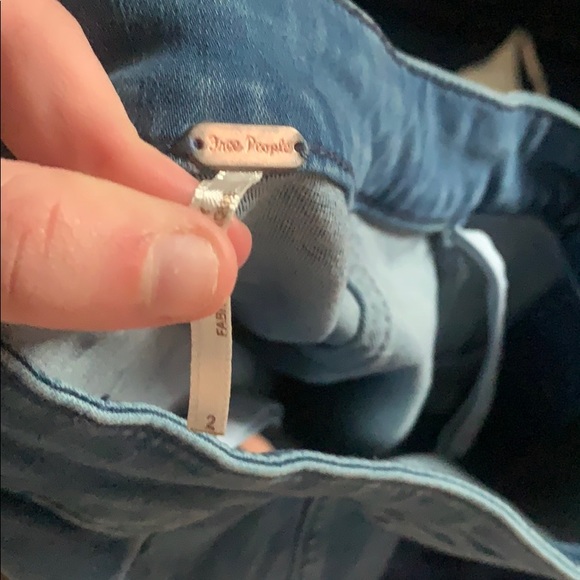 free people bodycon denim skirt - Picture 3 of 3